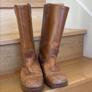 Dingo Tan Leather Western Boots